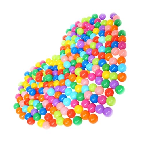 Gogogmee 100Stücke Bunte Packung Ozeanbälle für Große Schadstofffreie Kunststoffbälle für Spielplatz Pool und Geburtstagsfeiern für Junge Mädchen und Kleinkinder von Gogogmee