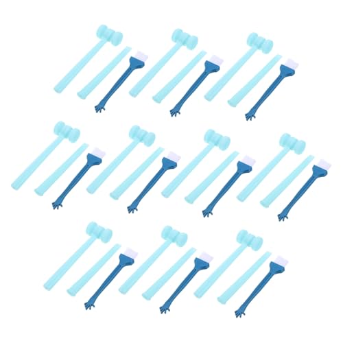 Gogogmee 10Sätze DIY Ausgrabungswerkzeug Set für Teiliges Set mit Hammer Meißel und Pinsel Lernspielzeug für Kreative Bauprojekte Robuste und Leichte Kunststoffwerkzeuge für Kleine Gogogmee 10Sätze DIY Ausgrabungswerkzeug Set für Teiliges Set mit Hammer Meißel und Pinsel Lernspielzeug für Kreative Bauprojekte Robuste und Leichte Kunststoffwerkzeuge für Kleine von Gogogmee