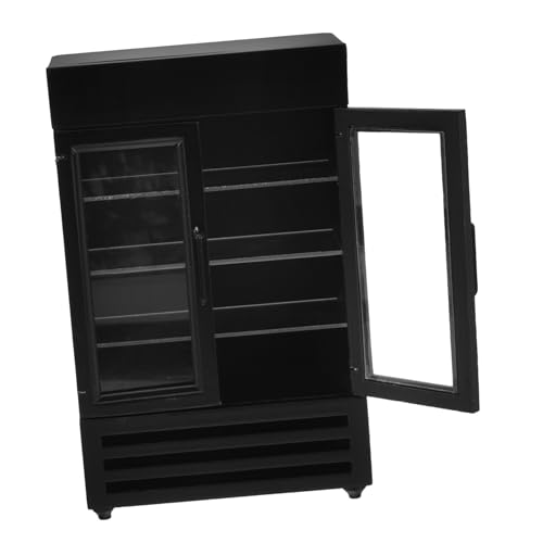 Gogogmee Realistischer Mini-gefrierschrank Für Puppenhäuser Verschleißfestes Miniaturgerät Für Spielzeughäuser von Gogogmee