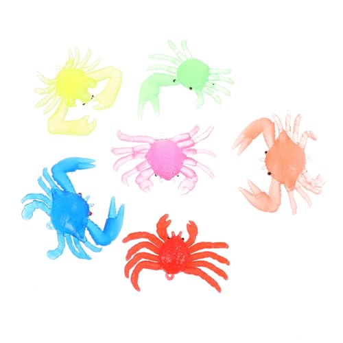 Gogogmee 12 Stück Teiliges Bunte Weiche TPR Krabbenmodelle Meerestiere Umweltfreundlich als Aquarium Deko und Lernspielzeug für Ab Jahren Gogogmee 12 Stück Teiliges Bunte Weiche TPR Krabbenmodelle Meerestiere Umweltfreundlich als Aquarium Deko und Lernspielzeug für Ab Jahren von Gogogmee