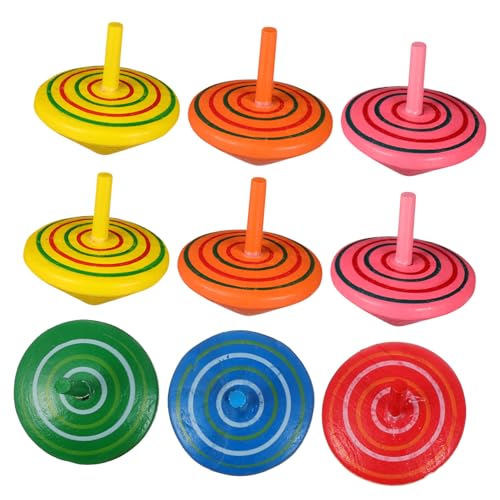 Gogogmee 12 Stück Teiliges Buntes Holzkreisel Handbetriebene Gyro Spielzeuge Feinmotorik Lustige und Kreative Druckentlastungsspielzeuge Geeignet für Jungen und Mädchen Zufällige Farbe Gogogmee 12 Stück Teiliges Buntes Holzkreisel Handbetriebene Gyro Spielzeuge Feinmotorik Lustige und Kreative Druckentlastungsspielzeuge Geeignet für Jungen und Mädchen Zufällige Farbe von Gogogmee