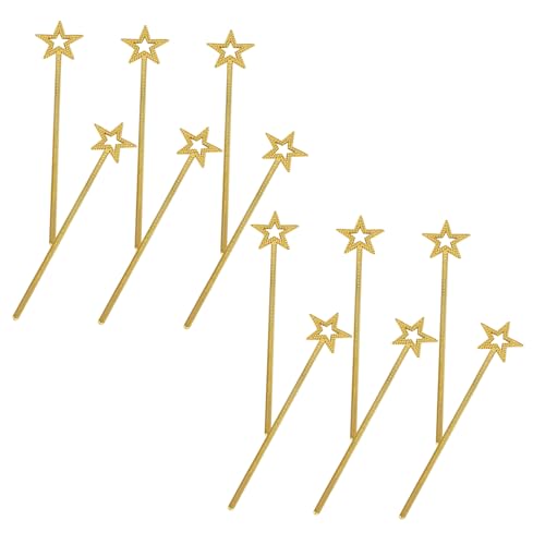 Gogogmee 12 Stück Teiliges Glitzer-Stern-zauberstäbe für Mädchen Funkelnde Feenstäbe mit Sternendesign Kostüm-Requisiten für Kindergeburtstag Halloween Weihnachten Fasching und Rollenspiele Gogogmee 12 Stück Teiliges Glitzer-Stern-zauberstäbe für Mädchen Funkelnde Feenstäbe mit Sternendesign Kostüm-Requisiten für Kindergeburtstag Halloween Weihnachten Fasching und Rollenspiele von Gogogmee