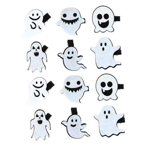 Gogogmee 12 Stück Teiliges Halloween Haarspangen mit Stil Leichte Haarklammern Sichere Filzbeschichtung Schwarz Cartoon Haarschmuck für Mädchen Festtagsdeko Gogogmee 12 Stück Teiliges Halloween Haarspangen mit Stil Leichte Haarklammern Sichere Filzbeschichtung Schwarz Cartoon Haarschmuck für Mädchen Festtagsdeko von Gogogmee