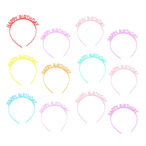 Gogogmee 12 Stück Teiliges Kindergeburtstag Haarreif Bunte Party Haarreifen mit Kreativem Haarklammer Design Farbenfrohe Haarschmuck für Mädchen Geburtstagsfeier und Festtagsdekoration Gogogmee 12 Stück Teiliges Kindergeburtstag Haarreif Bunte Party Haarreifen mit Kreativem Haarklammer Design Farbenfrohe Haarschmuck für Mädchen Geburtstagsfeier und Festtagsdekoration von Gogogmee