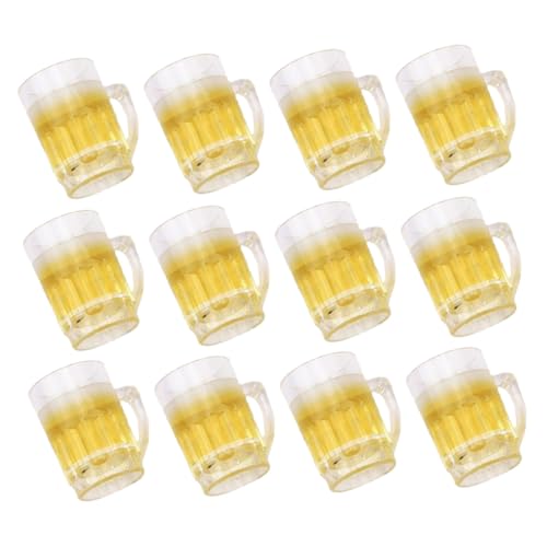 Gogogmee 12 Stück Teiliges Miniatur Bierkrug Stabilem Resin Realistische Mini Bierbecher für Puppenhaus Zubehör Kompakte Deko für DIY Szenen und Foto Requisiten Gogogmee 12 Stück Teiliges Miniatur Bierkrug Stabilem Resin Realistische Mini Bierbecher für Puppenhaus Zubehör Kompakte Deko für DIY Szenen und Foto Requisiten von Gogogmee