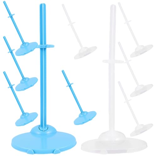 Gogogmee 12 Stück Teiliges Puppenständer Transparente und Blaue Doll Figures Display Stands Stabile Halter für Puppenhaus Zubehör Vielseitig für Puppen Figuren Modelle Tisch oder Regal Gogogmee 12 Stück Teiliges Puppenständer Transparente und Blaue Doll Figures Display Stands Stabile Halter für Puppenhaus Zubehör Vielseitig für Puppen Figuren Modelle Tisch oder Regal von Gogogmee