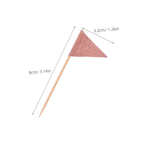 Gogogmee 12 Stück Teiliges Rosegold Dreieckige Cake Flags Sticks Stabile Dessert und Obstspieße Vielseitige Kuchen und Party Deko für Geburtstage Hochzeiten und Feiern Gogogmee 12 Stück Teiliges Rosegold Dreieckige Cake Flags Sticks Stabile Dessert und Obstspieße Vielseitige Kuchen und Party Deko für Geburtstage Hochzeiten und Feiern von Gogogmee