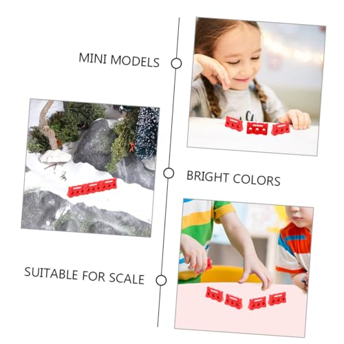 Gogogmee 12 Stück Teiliges Verkehrsabsperrungs spielset aus Sicherem Material Miniatur straßenbarrieren für Fördert Kognitive Entwicklung und Kreativität für DIY straßenszenen und von Gogogmee