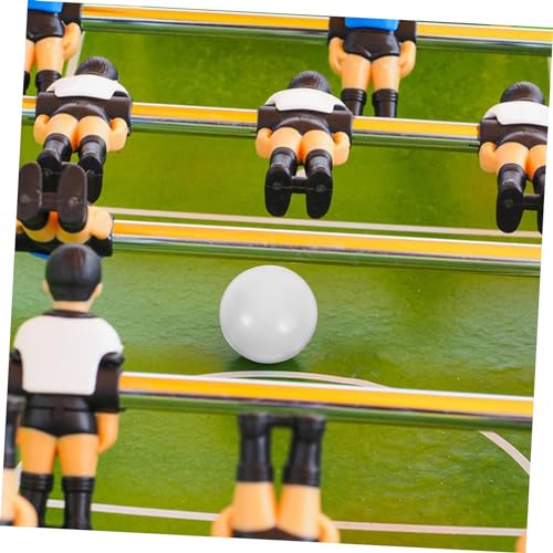 Gogogmee 12 Stück Teiliges Weiße Mini Tischfußball Bälle Ersatzkugeln für Foosball Tischzubehör Passend für Standard Kickertische Langlebig und Praktisch für Ersatz und Spielspaß von Gogogmee