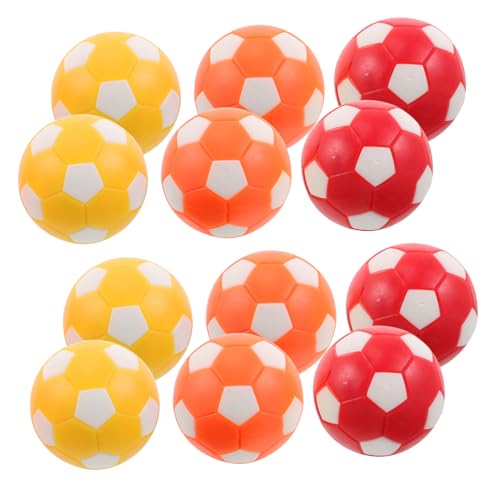 Gogogmee 12 Stück Tischfußball Bälle Mini Kickerbälle Ersatzbälle für Tischkicker Langlebig Kompatibel für Familienspiele und Gesellige Spielrunden von Gogogmee