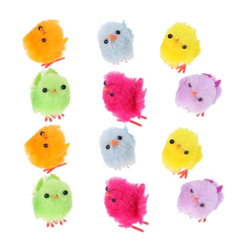 Gogogmee 12-teiliges Osterküken-spielzeug: Plüsch, Realistische Hühnerfiguren, Mini-haustiere, Kuscheltier-ornamente, Osterparty-zubehör Und Heimdekoration Gogogmee 12-teiliges Osterküken-spielzeug: Plüsch, Realistische Hühnerfiguren, Mini-haustiere, Kuscheltier-ornamente, Osterparty-zubehör Und Heimdekoration von Gogogmee