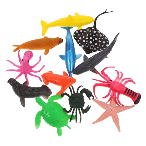 Gogogmee 12Stücke Realistische Meerestiermodelle Simulationsfische für Aquarien Kognitives für Robuste Figuren für Meeresliebhaber Gogogmee 12Stücke Realistische Meerestiermodelle Simulationsfische für Aquarien Kognitives für Robuste Figuren für Meeresliebhaber von Gogogmee