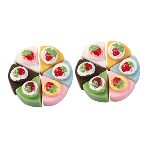 Gogogmee 12Stücke Teiliges Dessert Künstliche Lebensmittel für Puppenhaus Dekoration Realistische Kuchen Mischfarben Zubehör für Rollenspiele und Kreative Gestaltung Gogogmee 12Stücke Teiliges Dessert Künstliche Lebensmittel für Puppenhaus Dekoration Realistische Kuchen Mischfarben Zubehör für Rollenspiele und Kreative Gestaltung von Gogogmee