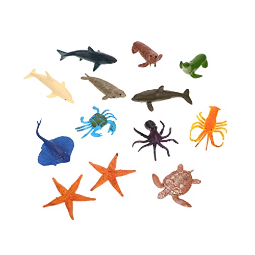 Gogogmee 12Stücke Teiliges Ozeantiere Realistische Kunststoff Tierfiguren für Unterwasser Dekoration und Lehrmaterial Fotos und Kreative Gestaltung von Kinderzimmern Gogogmee 12Stücke Teiliges Ozeantiere Realistische Kunststoff Tierfiguren für Unterwasser Dekoration und Lehrmaterial Fotos und Kreative Gestaltung von Kinderzimmern von Gogogmee