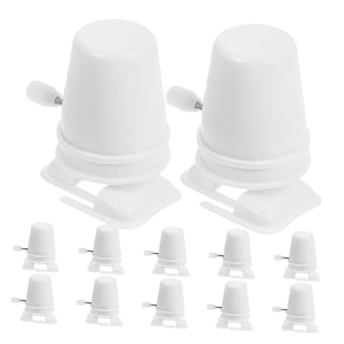 Gogogmee 15 Stück Teiliges Mechanismus Kunststoff Wind-up Basis für DIY Mechanismus Roboter Aufzieh-Bastelspielzeug mit Aufziehfunktion für Perlen Schnee-schleim Projekte Lernspielzeug von Gogogmee