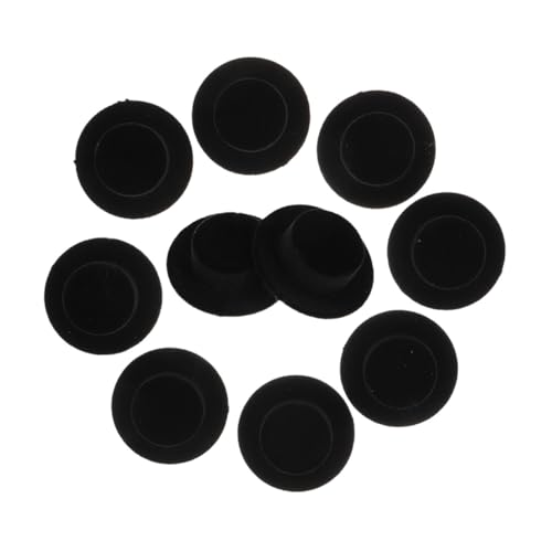 Gogogmee 15 Stück Teiliges Miniatur-puppenhüte aus Schwarzem Filz DIY Mini Hüte für Schneemann Weihnachtsdeko Bastelzubehör für Puppenhaus und Festliche Handwerksprojekte Gogogmee 15 Stück Teiliges Miniatur-puppenhüte aus Schwarzem Filz DIY Mini Hüte für Schneemann Weihnachtsdeko Bastelzubehör für Puppenhaus und Festliche Handwerksprojekte von Gogogmee