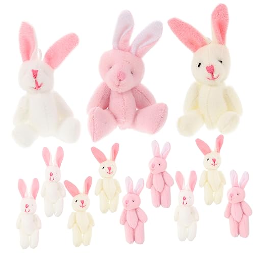 Gogogmee 15Stücke Teiliges Hasen Plüschspielzeug Süße Dekorative Kaninchenanhänger für Taschen und Partys für Mädchen Gogogmee 15Stücke Teiliges Hasen Plüschspielzeug Süße Dekorative Kaninchenanhänger für Taschen und Partys für Mädchen von Gogogmee