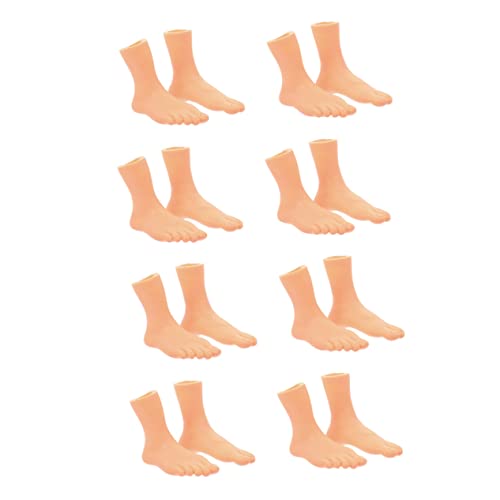 Gogogmee 16 Stück Teiliges Fingerpuppen Fußform für Frühkindliche Interaktive Hand und Fußmodelle für Kindergeburtstage und Lernspiele von Gogogmee