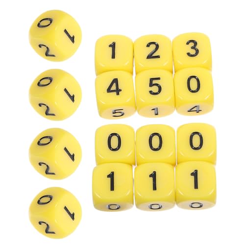Gogogmee 16-teiliges Zahlenwürfelspiel: 16 mm große Zahlenwürfel aus Acryl zum Unterrichten von Addition und logischem Denken – leichtes Klassenzimmerzubehör Gogogmee 16-teiliges Zahlenwürfelspiel: 16 mm große Zahlenwürfel aus Acryl zum Unterrichten von Addition und logischem Denken – leichtes Klassenzimmerzubehör von Gogogmee