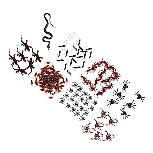Gogogmee 160 Stücke Party Streich Requisiten Gruselige Gefälschte Spinne Realistische Gecko Schlange Spoof Spielzeug Gogogmee 160 Stücke Party Streich Requisiten Gruselige Gefälschte Spinne Realistische Gecko Schlange Spoof Spielzeug von Gogogmee