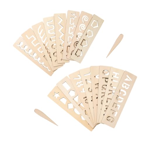 Gogogmee 16Stücke Teiliges Holz Lernspielzeug für Schreibbrett Geometrischen Formen für Frühkindliche Entwicklung zu Hause Schule Gogogmee 16Stücke Teiliges Holz Lernspielzeug für Schreibbrett Geometrischen Formen für Frühkindliche Entwicklung zu Hause Schule von Gogogmee