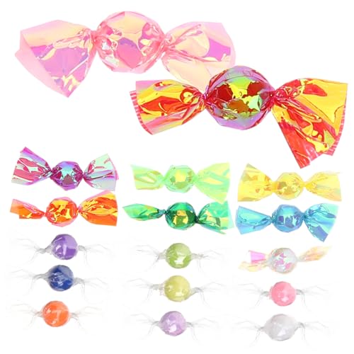 Gogogmee 17 Stück Miniatur Zuckerwaren Dekoration Farbenfrohe Kunst Süßigkeiten für Hochzeit Weihnachten Party Wohnaccessoires Gogogmee 17 Stück Miniatur Zuckerwaren Dekoration Farbenfrohe Kunst Süßigkeiten für Hochzeit Weihnachten Party Wohnaccessoires von Gogogmee