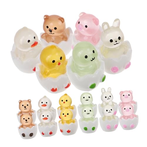 Gogogmee 18 Stück Teiliges Leuchtendes Mini Tierfiguren aus Robustem Resin Realistische Nachtlicht Dekoration für Tisch Schrank und DIY Miniaturlandschaften Geschenkidee für Bastelfans Gogogmee 18 Stück Teiliges Leuchtendes Mini Tierfiguren aus Robustem Resin Realistische Nachtlicht Dekoration für Tisch Schrank und DIY Miniaturlandschaften Geschenkidee für Bastelfans von Gogogmee