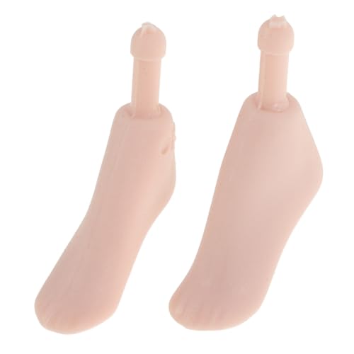 Gogogmee 1Paar Flexiblen Gelenken Miniaturfüße für Puppen Elegantes Puppenzubehör zur Verbesserung der Spielbarkeit und Vielseitigen DIY Möglichkeiten Gogogmee 1Paar Flexiblen Gelenken Miniaturfüße für Puppen Elegantes Puppenzubehör zur Verbesserung der Spielbarkeit und Vielseitigen DIY Möglichkeiten von Gogogmee