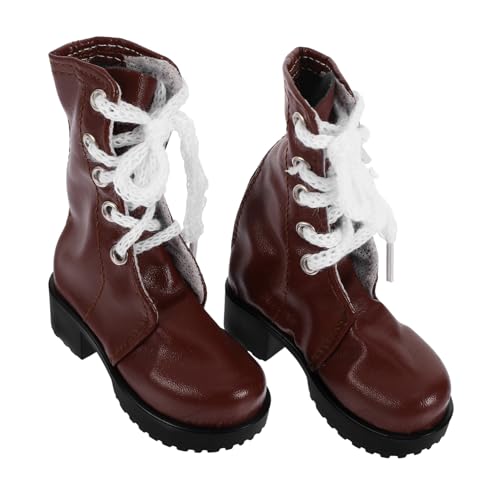 Gogogmee 1Paar Miniatur Puppenschuhe aus PU Material Puppenstiefel Anziehschuhe für Dekorative Schuhe für Miniaturpuppen und Puppenhäuser Perfektes für Kreative Gogogmee 1Paar Miniatur Puppenschuhe aus PU Material Puppenstiefel Anziehschuhe für Dekorative Schuhe für Miniaturpuppen und Puppenhäuser Perfektes für Kreative von Gogogmee