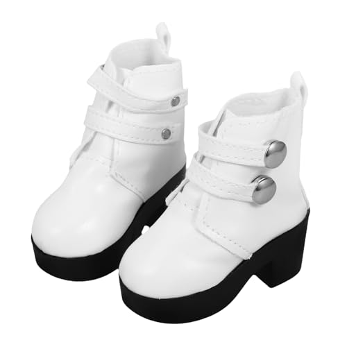 Gogogmee 1Paar Puppenschuhe Hohe PU Stiefel für Niedliche Anziehschuhe Puppenzubehör für Babypuppen Fördert Fantasie und Kreatives für Sammler Gogogmee 1Paar Puppenschuhe Hohe PU Stiefel für Niedliche Anziehschuhe Puppenzubehör für Babypuppen Fördert Fantasie und Kreatives für Sammler von Gogogmee