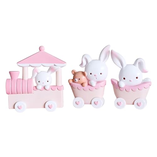 Gogogmee 1Satz Bunny Zug Geburtstagskuchen Dekoration aus Kunststoff Hasen Zug Figuren für Kreative Tortendeko und Haus Dekoration für Kindergeburtstagsfeiern Gogogmee 1Satz Bunny Zug Geburtstagskuchen Dekoration aus Kunststoff Hasen Zug Figuren für Kreative Tortendeko und Haus Dekoration für Kindergeburtstagsfeiern von Gogogmee