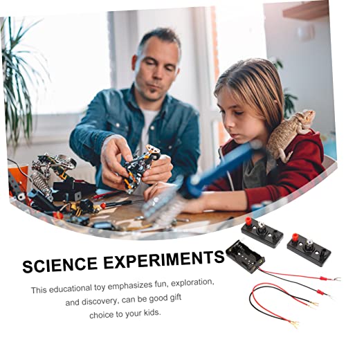 Gogogmee 1Satz DIY Schaltkreis Experiment für Kleiner Glühbirne und Schaltkreiswerkzeugen Pädagogisches Experimentierset für Jährige für Schulprojekte Gogogmee 1Satz DIY Schaltkreis Experiment für Kleiner Glühbirne und Schaltkreiswerkzeugen Pädagogisches Experimentierset für Jährige für Schulprojekte von Gogogmee