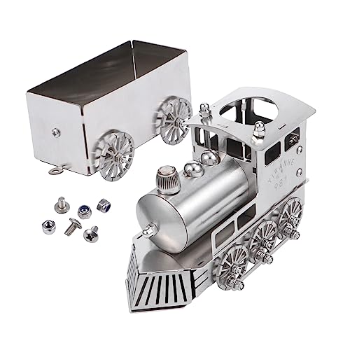 Gogogmee 1Satz Dampflokomotive Modell aus Dekorative Zugstatue für Kinderzimmer und Wohnräume Langlebig und Sicher für Eisenbahnliebhaber Gogogmee 1Satz Dampflokomotive Modell aus Dekorative Zugstatue für Kinderzimmer und Wohnräume Langlebig und Sicher für Eisenbahnliebhaber von Gogogmee