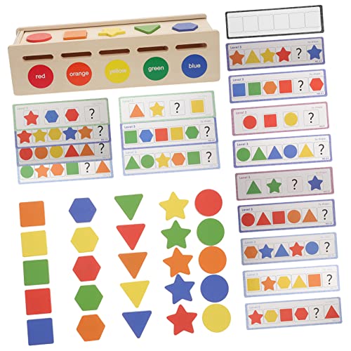 Gogogmee 1Satz Farbenfroher Form Sortierer Pädagogisches zur Farberkennung und Motorischen Fähigkeiten für Kleinkinder für Hand Augen Koordination und Spielerisches Lernen Gogogmee 1Satz Farbenfroher Form Sortierer Pädagogisches zur Farberkennung und Motorischen Fähigkeiten für Kleinkinder für Hand Augen Koordination und Spielerisches Lernen von Gogogmee