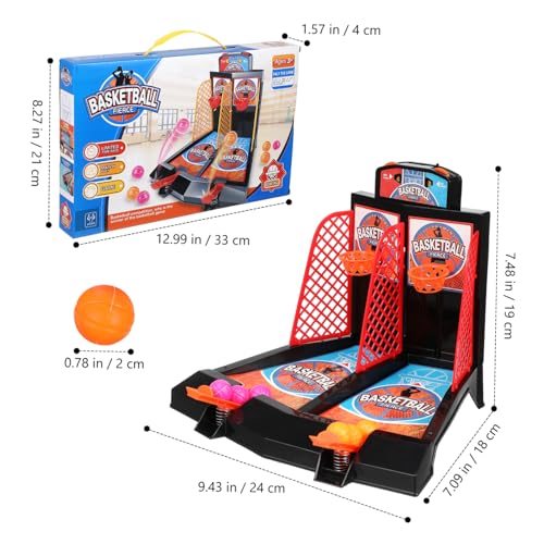 Gogogmee Finger Basketballspielzeug für Kinder Kleiner Tisch Basketball Spiel Interaktives Spielzeug zur Koordination und Fingerkraft Gogogmee Finger Basketballspielzeug für Kinder Kleiner Tisch Basketball Spiel Interaktives Spielzeug zur Koordination und Fingerkraft von Gogogmee
