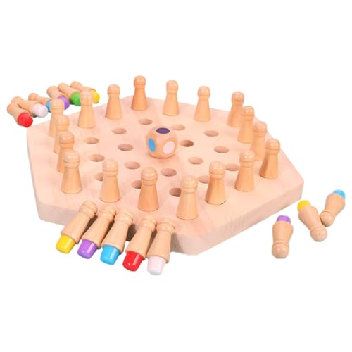 Gogogmee 1Satz Gedächtnisschachspiel aus Lernspielzeug für Fördert Gedächtnis und Logisches Teile Interaktives Familienspiel für Frühkindliche Bildung Gogogmee 1Satz Gedächtnisschachspiel aus Lernspielzeug für Fördert Gedächtnis und Logisches Teile Interaktives Familienspiel für Frühkindliche Bildung von Gogogmee