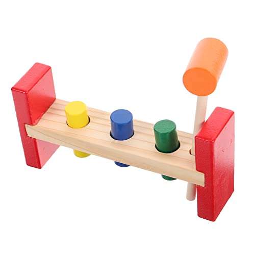 Gogogmee 1Satz Holz Percussion für Pädagogisches Schlagspielzeug Hand Auge Koordination und Frühen Farberkennung für Ab Jahren von Gogogmee