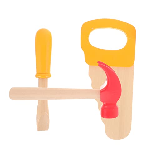 Gogogmee 1Satz Holzspielzeug Werkzeugset Teilig für Simulationswerkzeuge aus Holz Kreatives für Handwerkliche Fähigkeiten Perfektes für Kleine Handwerker Gogogmee 1Satz Holzspielzeug Werkzeugset Teilig für Simulationswerkzeuge aus Holz Kreatives für Handwerkliche Fähigkeiten Perfektes für Kleine Handwerker von Gogogmee