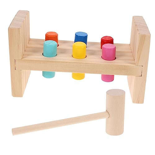 Gogogmee 1Satz Holzspielzeug für Interaktive Nagelspiel für Kognitive und Hand Auge Koordination Montessori für Spielstube Gogogmee 1Satz Holzspielzeug für Interaktive Nagelspiel für Kognitive und Hand Auge Koordination Montessori für Spielstube von Gogogmee