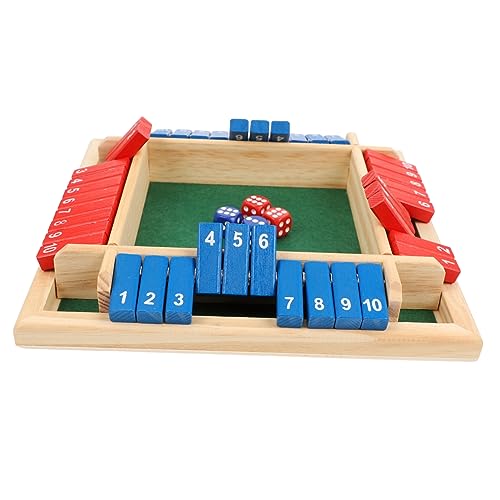 Gogogmee 1Satz Interaktives Holz Brettspiel für Partys Zahlenkarten für Spieler für Familienunterhaltung Reisen und Gesellige Abende Rutschfester Untergrund Gogogmee 1Satz Interaktives Holz Brettspiel für Partys Zahlenkarten für Spieler für Familienunterhaltung Reisen und Gesellige Abende Rutschfester Untergrund von Gogogmee