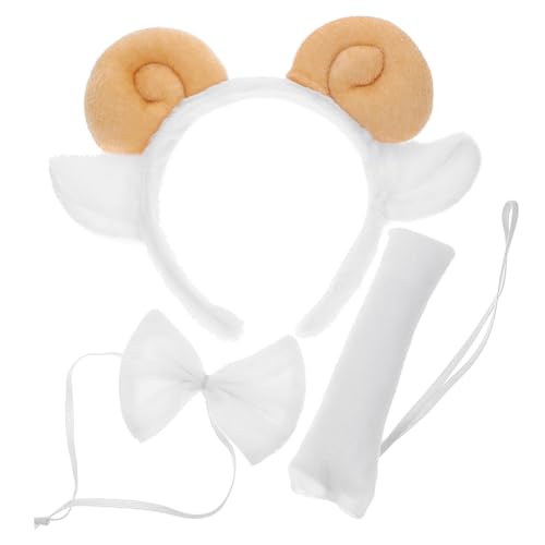 Gogogmee 1Satz Kostüm Zubehör Weiches Stirnband und Fliege für Halloween Cosplay und Partys Vielseitig und Bequem für Altersgruppen Gogogmee 1Satz Kostüm Zubehör Weiches Stirnband und Fliege für Halloween Cosplay und Partys Vielseitig und Bequem für Altersgruppen von Gogogmee