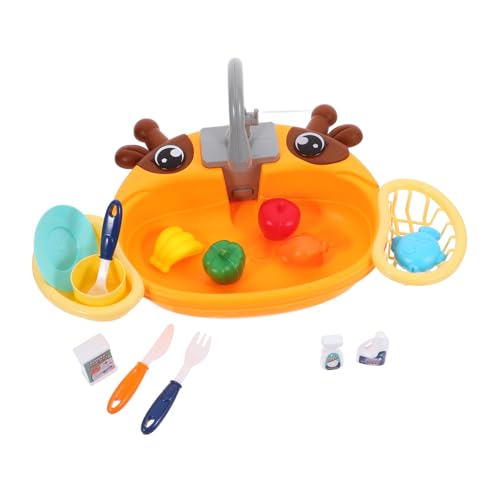 Gogogmee 1Satz Küchenrollenspiel Spielset mit Fließendem Wasser Spüle für Rollenspiele Langlebig und Realistisch für Jungen Gogogmee 1Satz Küchenrollenspiel Spielset mit Fließendem Wasser Spüle für Rollenspiele Langlebig und Realistisch für Jungen von Gogogmee