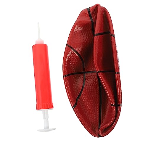 Gogogmee 1Satz Mini Basketball mit Inflationspumpe für Strand oder Pool Sicheres für Teiliges Zufälliger Pumpenstil von Gogogmee