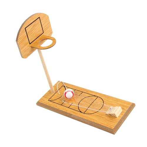 Gogogmee Kleiner Basketballspielzeug Tischbasketball Satz für Kinder Fingerbasketballspiel aus Holz Interaktive Eltern Kind Requisiten für Drinnen und Draußen Gogogmee Kleiner Basketballspielzeug Tischbasketball Satz für Kinder Fingerbasketballspiel aus Holz Interaktive Eltern Kind Requisiten für Drinnen und Draußen von Gogogmee