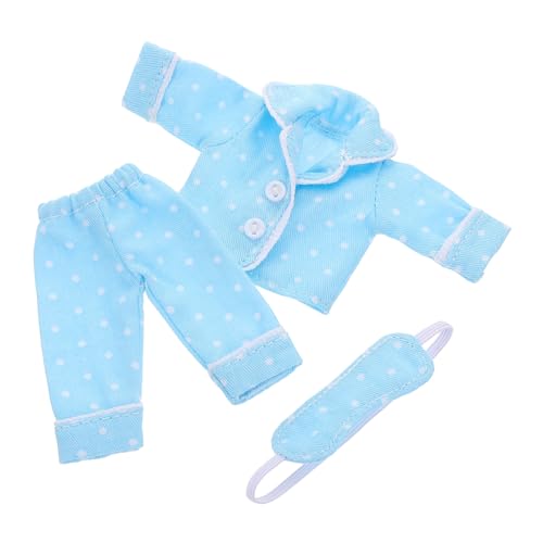 Gogogmee 1Satz Mini Puppen Schlafanzug mit Augenmaske Puppenzubehör für DIY Babypuppen Kleidung Süße Muster Vielseitig Einsetzbar für Puppen und Mehr Gogogmee 1Satz Mini Puppen Schlafanzug mit Augenmaske Puppenzubehör für DIY Babypuppen Kleidung Süße Muster Vielseitig Einsetzbar für Puppen und Mehr von Gogogmee