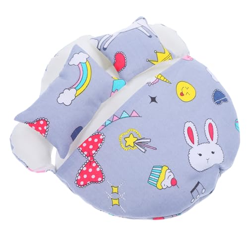 Gogogmee 1Satz Miniatur Puppenschlafsack für Kleine Puppen Puppenzubehör für Partys und Hochzeiten Zarter Schlafsack für Puppen im Maßstab Hochwertige von Gogogmee