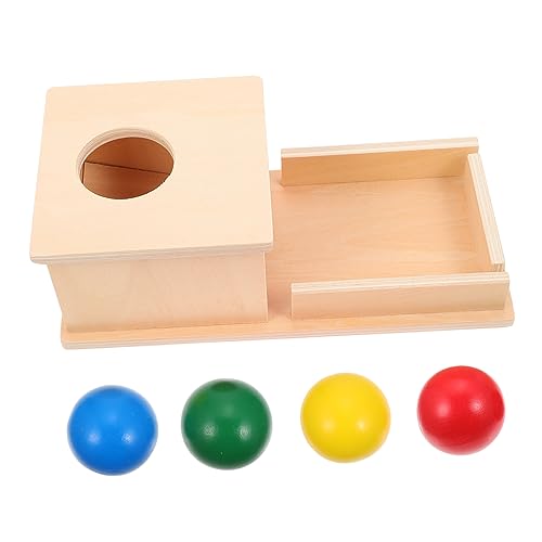 Gogogmee 1Satz Montessori Hölzerne Zielbox mit Bunten Bällen für Hand Auge Koordination Pädagogisches für Kleinkinder Gogogmee 1Satz Montessori Hölzerne Zielbox mit Bunten Bällen für Hand Auge Koordination Pädagogisches für Kleinkinder von Gogogmee