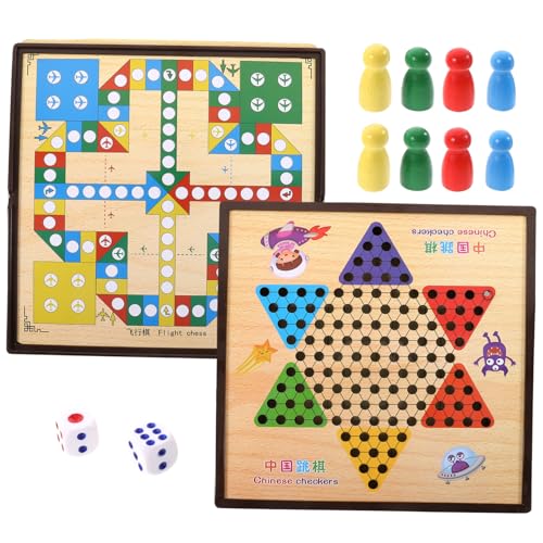 Gogogmee 1Satz Multifunktionales Schachspielzeug für Pädagogisches Brettspiel mit Reiseoption für Zufälliger Stil Fördert Lernfähigkeit und Beobachtungsvermögen Gogogmee 1Satz Multifunktionales Schachspielzeug für Pädagogisches Brettspiel mit Reiseoption für Zufälliger Stil Fördert Lernfähigkeit und Beobachtungsvermögen von Gogogmee
