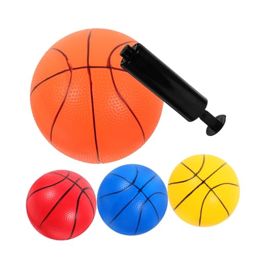 Gogogmee 1Satz Pumpe Leichter PVC Ball für Drinnen und Draußen Fördert Koordination und Spielspaß von Gogogmee