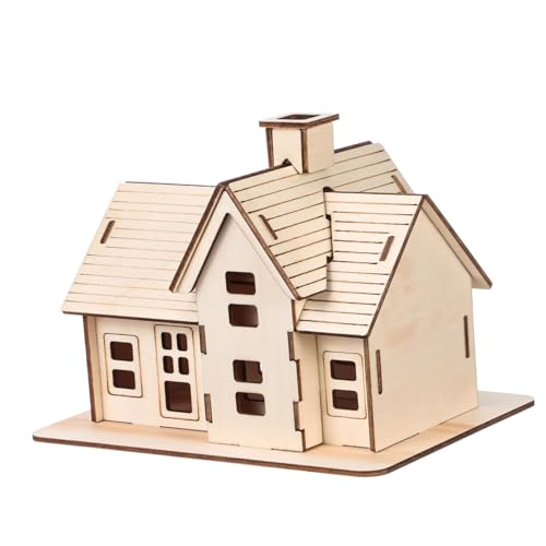 Gogogmee 1Satz Puzzle DIY Holzmodell für Kreative Bastler Leicht und Langlebig für Erwachsene Fördert Praktische Fähigkeiten und Spaß Beim Zusammenbauen von Gogogmee